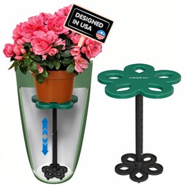 Lift Kit Planter Insert Tall Tapered Plant Riser Fill Bottom of Tall Flower Pots and Large Plant Containers | Indoor and Outdoor (11-17” Rise, 6" Base, 10" Top)