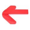 Weiyiroty Plastic Centre Finder, Red Circular Center Point Finder, 4cm