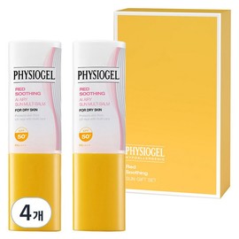 Partner_Reference Physiogel Red Soothing AI Airy Sun Multi Balm SPF50+ PA++++ 7g 4pcs / 피지오겔 레드 수딩 AI 에어리 썬 멀티밤 SPF50+ PA++++ 7g 4개