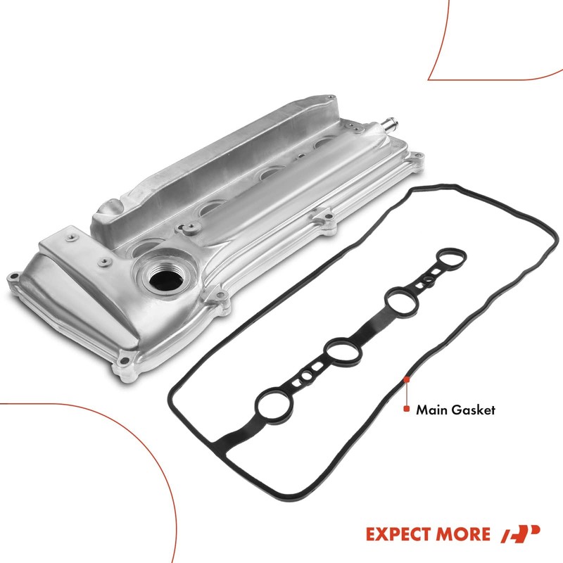 A-Premium Engine Valve Cover with Valve Cover Gasket Compatible with