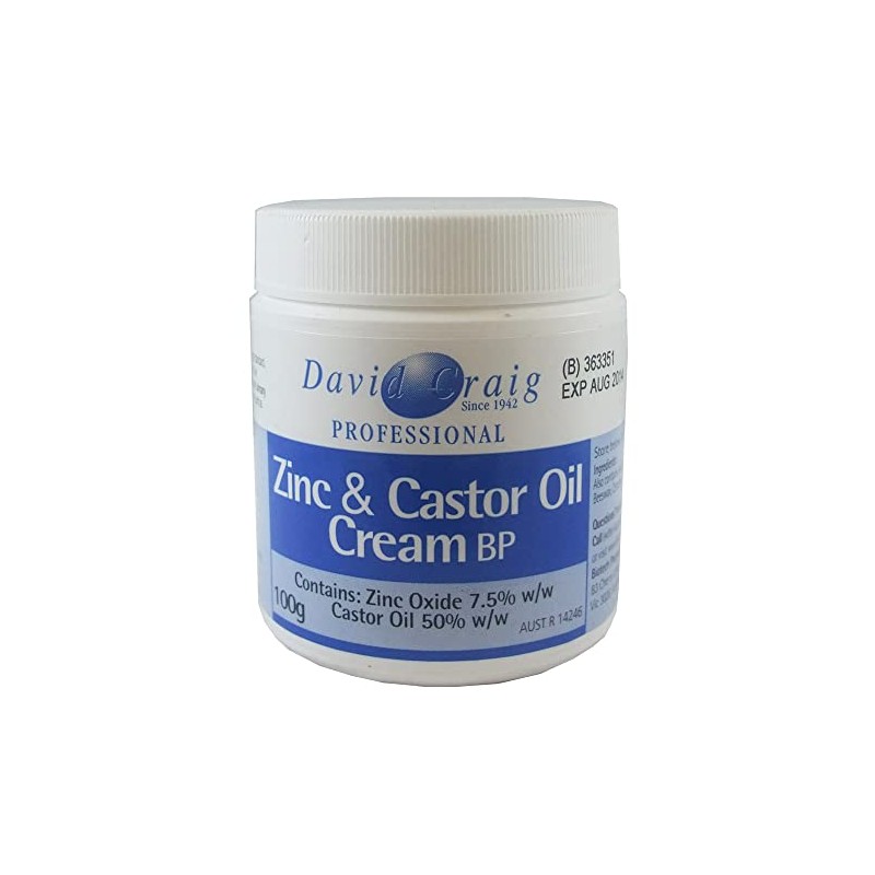 David Craig Zinc and Castor Oil Cream 100 g