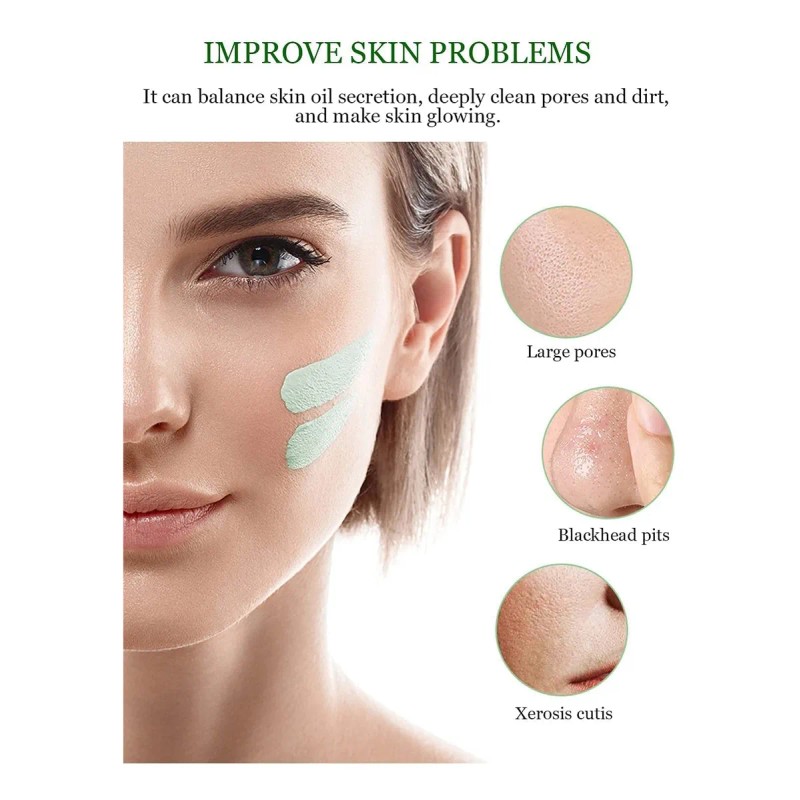 Mascarilla mask stick green tea anti acne limpieza profunda