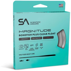 Scientific Anglers SA Magnitude Smooth Bonefish Plus 10' Clear Float TIP WF-9-F Ivory/Clear