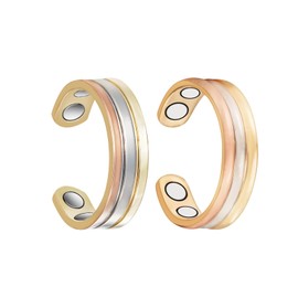 MagVIVACE Copper Ring for Women,Magnetic Ring with Magnet(af)