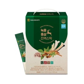 Daewoong Life Science [Daewoong Life Science] Deer Antler Red Ginseng Essence Stick 100 packs, 2 boxes / [대웅생명과학]녹용홍삼 진액 스틱 100포 2박스