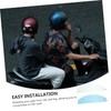 Alipis Helmet Film Kit Anti-Fog Rain Film for Motorcycles Install