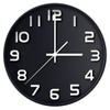 Wall Clock, Non-Ticking, Silent Quartz Decorative Clock, Easy to Read,