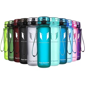 Super Sparrow Drinking Bottle - Tritan Water Bottle - 350 ml & 500 ml & 750 ml & 1000 ml - BPA-Free - Ideal Sports Bottle - Quick Water Flow, Sport, Water, Bike