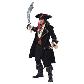 California Costumes Adult Deluxe Pirate Captain Costume, X-Large