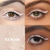 Kaely Nude Pencil Eyeliner,Sharpenable Multi-Use Gel Eyeliner Pencil,Waterproof Smudge proof
