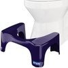 Squatty Potty Simple Bathroom Toilet Stool, Deep Purple 7", Ergonomic