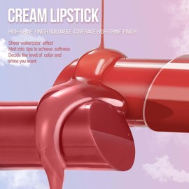 Lápiz Labial De Gelatina, Brillo Labial Hidratante Tipo Espejo, Lápiz Labial Aterciopelado Mate Nutritivo De Larga Duración Resistente Al Agua Para Mujeres (A, Lip)