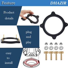 385310063 Floor Flange Seal and Mounting Kit Replacement, RV Toilet Seal Kit for Dometic/Sealand Toilet