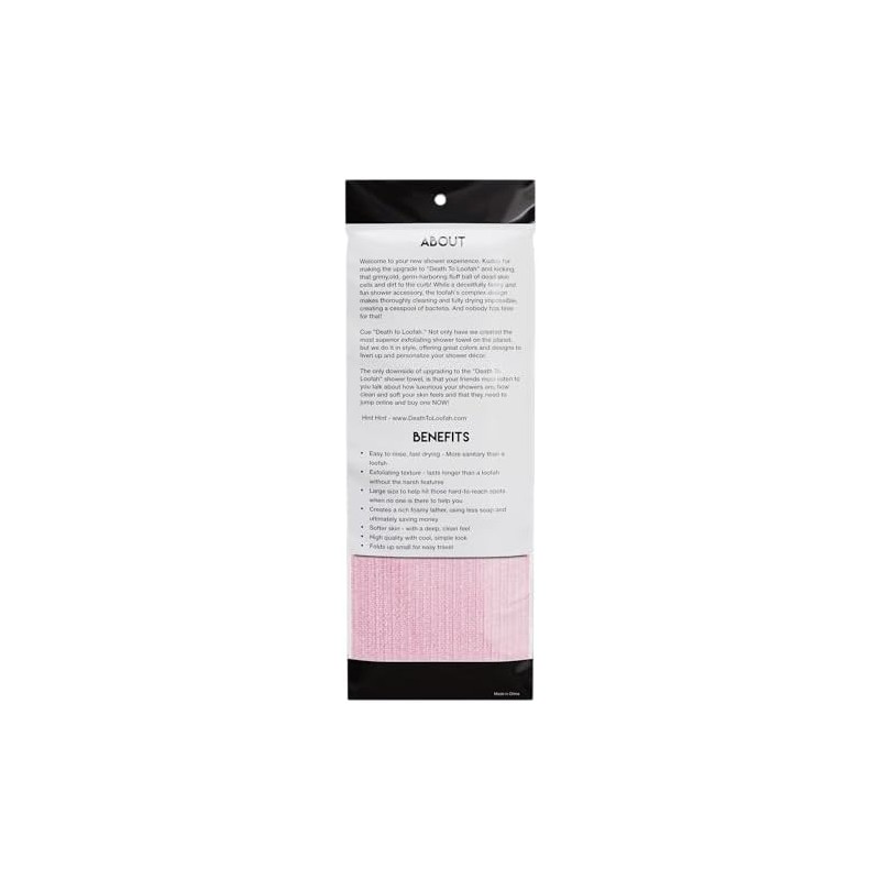 Toalla Exfoliante para Ducha Death To Loofah – Spa Corporal