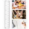 BPTRKOM Pack of 6 Plastic Rulers - Ruler 15 cm