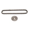 428 17T 17mm Sprocket 428 Drive Chain 60 Links Kit