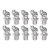 uxcell 304 Stainless Steel 45 Degree Grease Fitting M8 x