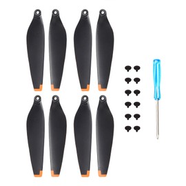 32pcs Propellers For DJI Mini 4 Pro/Mini 3 Pro Replacement Prop Blades Low Noise Accessories for DJI Mini 4 Pro/Mini 3 Pro Drone Accessories Exclusive Screws & Screwdrivers Orange Tips