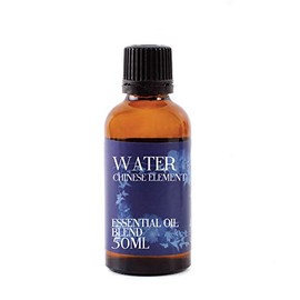 Mystix London | Chinese Water Element - 100% Pure and Natural Essential Oil Blend 50ml - for Diffusers, Aromatherapy & Massage Blends | Perfect as a Gift | Vegan, GMO Free