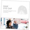 Baluue 1pc Highlight Cap Reusable Hair Dyeing Hat Circles Grey