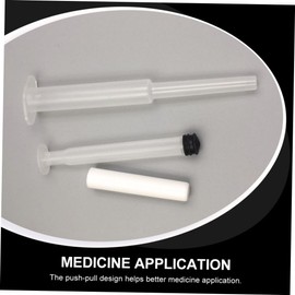 Healeved 2sets Applicator Lubricating for Treatment Push Tube Applicator 15pcs*2