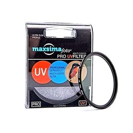 Maxsimafoto - Professional 52mm Multi-coated UV filter and Protector for Panasonic Lumix FZ200 FZ300 FZ330