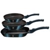 Berlinger Haus Frypan Set - Ergonomic Soft Touch Handle and