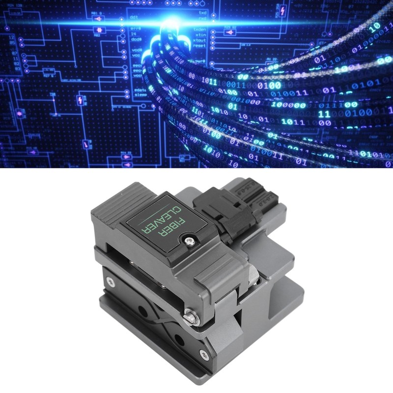 High Accuracy Fiber Cleaver Tungsten Steel Blade Automatic Return Optical
