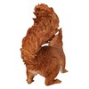Squirrel Garden Ornament - Lifelike HotAnt Figurine, 22 cm, Weatherproof
