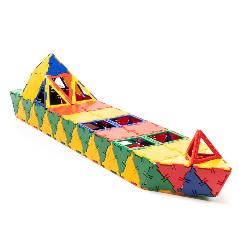 Polydron 20-5003R Mega Box, 126 Pieces