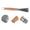 BESPORTBLE 2pcs Stainless Steel Cleaning Brush Handle for Pots Pans