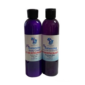 Diva Stuff Ph Balancing Gel Wash and Moisturizer Set, Rosemary Mint Scent, 2 Bottles, 1 of each