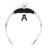 Rechargeable Headband Magnifier Hands Free Head Magnifying Glasses with 4