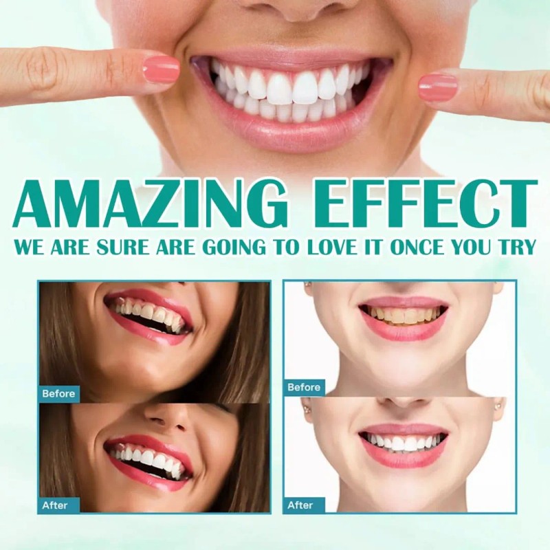 Espuma Dental Elimina Manchas Mal Aliento Orgánica Sin Fluor