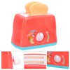 PopUp Toaster Play Toy Kitchen Bread Maker Model Toy Pretend