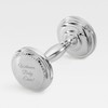 Engraved Silver Beaded Baby Rattle with Gift Box (Free Customization)