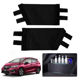 Frencstr Rear Trunk Organizer Side Divider Sticker fit for 2015-2020 Honda Fit Trunk Side Storage Baffle Partition Board for Honda Fit Accessories 2PCS