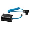 KONDOR BLUE | D-Tap to DMW-BLK22 Coiled Dummy Battery Cable