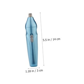1Set Rechargeable Nose Hair Trimmer Lightweight Remover for Women Portable Compact Design Durable Material for Travel Giving