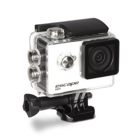 Kitvision Escape HD5 720p HD Waterproof Action Camera/Action Cam with Mounting Accessories, 30 fps/5 MP, HD Video with Single Shot, Timed, Burst and Time Lapse Photo Modes, Waterproof Up to 30 m