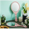 Espejo Vanidad De Mano Maquillaje Clásico Decorativo Viaje