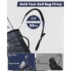 BIG TEETH Golf Bag Strap Single Padded Shoulder Strap Adjustable