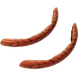 Bonform 6926-15CA Steering Wheel Cover, QK Snoopeach, Easy Installation, For Both S and M, Camel