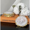 Crystal Coasters -White and Gold Salt Agate - Set of