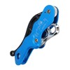 Self Braking Stop Descender Aluminium Alloy 150kg Bearing Capacity Hand
