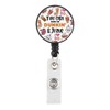 Lywjyb Birdgot Donut Party Badge Reel Coffee Donut Lover Gift