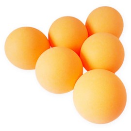 Ping Pong Balls Large 2.2 inches (55 mm) Toy Table Tennis Lights DIY Decor Yellow Set of 6