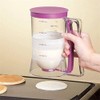 TKUS Cupcake Pancake Cookies Cream Dispenser Cake Mix Jug Baking