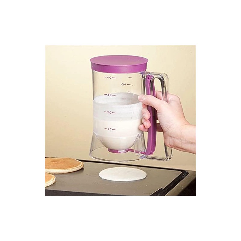 TKUS Cupcake Pancake Cookies Cream Dispenser Cake Mix Jug Baking