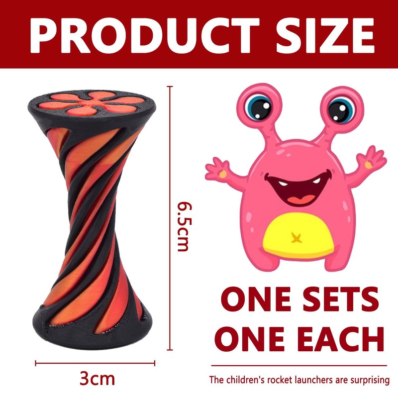 Impossible Pyramid Passage Sculpture 3D Printed Spiral Cone Toy Mini